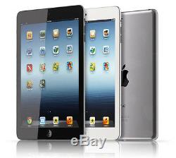 Apple iPad Mini 1st WiFi, GSM Unlocked I 16GB 32GB 64GB I Black Gray White