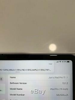 Apple iPad Pro 11 inch Wi-Fi + Cellular 256GB in Box Verizon