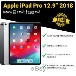 Apple iPad Pro 12.9 (3rd Gen 2018) 64/256/512GB/1TB Wi-Fi or 4G Unlocked