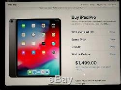 Apple iPad Pro 12.9 3rd Gen 512 GB Wifi + Cellular Tablet Bundle