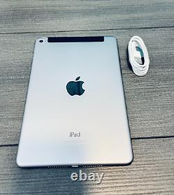 Apple iPad mini 4, 128GB, WiFi + Cell, Space Grey Grade A/B