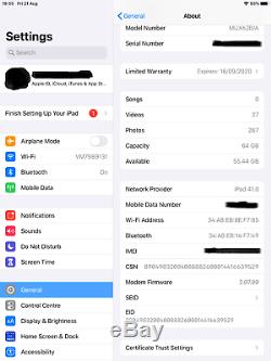 BARGAIN Apple iPad Mini 5th Gen 2019 WiFi + Cellular Unlocked 64GB 7.9 Cracked