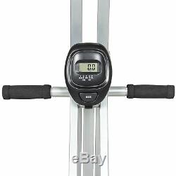 BCP 2 in 1 Vertical Climber Machine and Exercise Bike Black/Gray