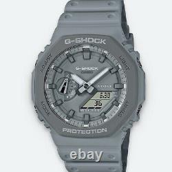 Brand New Casio G-Shock GA-2110ET-8A Earth Grey Gray Sport Octagon Watch CasiOak