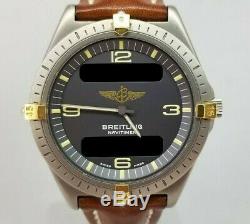 Breitling Aerospace 80360 Analog Digital Watch