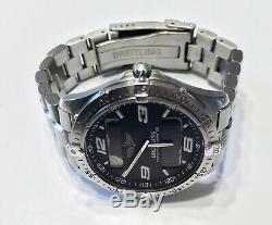 Breitling Aerospace E65362 SQ Titanium B75 COSC with Ex. Rubber Strap & Shirt