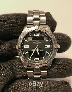 Breitling Aerospace E65362 SQ Titanium B75 COSC with Ex. Rubber Strap & Shirt