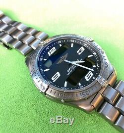 Breitling Aerospace E65362 SQ Titanium Super Quartz with Extras