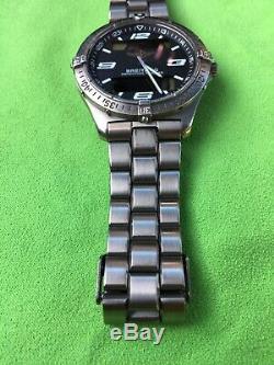 Breitling Aerospace E65362 SQ Titanium Super Quartz with Extras