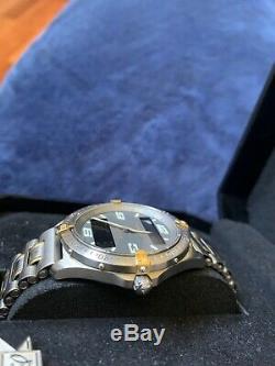 Breitling Aerospace Titanium and 18K Yellow Gold Model F65062 Just serviced