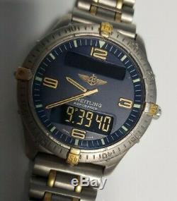 Breitling Aerospace Titanium and Yellow Gold 40mm F56062