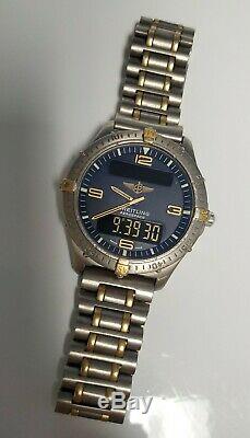 Breitling Aerospace Titanium and Yellow Gold 40mm F56062