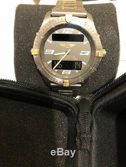 Breitling F56062 Aerospace Analog/Digital Titanium 40mm Swiss Quartz Men's Watch
