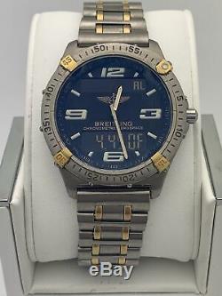 Breitling Men's Chronometre Aerospace 18K Gold & Titanium Band Watch F75362