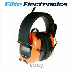 Bullant Aba840 Am/fm Bluetooth Headphones Ear Muffs Radio LCD Display Headset