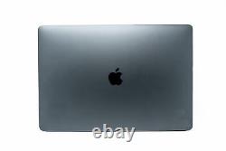 C+ 15 Apple MacBook Pro TouchBar 2018 2019 Space Gray Display LCD Assembly A1990