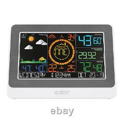 C79790 La Crosse Technology WiFi AccuWeather Color Weather Station with Wind NIB