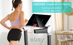 Caroma 2.25 HP 2 IN 1 Gym/Home Running Fitness Folding Electric Treadmill