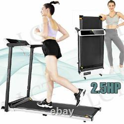 Caroma 2.5HP 2-In-1 Electric Motorized Treadmill Running Machine Home Office 21