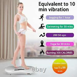 Caroma Body Exercise 3D Vibration Platform Plate Fitness Massager Machine Slim