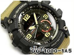 Casio G-Shock GG-1000-1A5 Master of G Mudmaster Series Analog Digital Watch