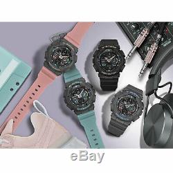 Casio G-Shock Women's Analog-Digital GMA-S140-2A Watch Black/Green Timepiece Cas
