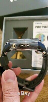 Casio Pro Trek Smart Watch Outdoor GPS Sports Watch WSD-F20A-BU Google Wear OS