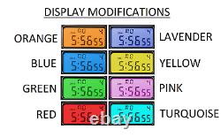 Casio Royale Watch mod with THREE Colour Screen, pick your own colours