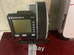 Concept 2 Model D Rower PM3 Single Owner Well Maintained Gray