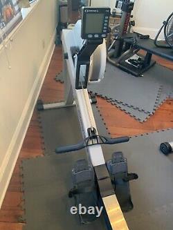 Concept2 Model D Indoor Rower with PM5 Performance Monitor Gray