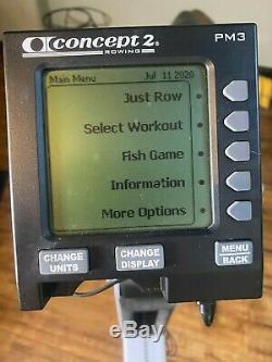 Concept2 Model D Indoor Rowing Machine with PM3 and Polar HR (Great Condition)