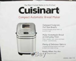 Cuisinart CBK-110 2-Pound Compact Automatic Bread Maker FAST SHIP