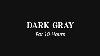 Dark Gray Colour Screen Night Light Screensaver 111111 Hex Rgb 17 17 17