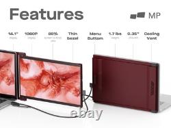 Duex Max Mobile Pixels New 14.1 Portable Monitor, Full HD 1080P IPS Auto Rot