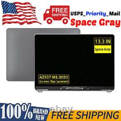 EMC3598 LCD Display Screen Assembly For 13 MacBook Air A2337 M1 2020 Space Gray