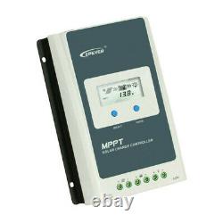 EPEVER 40A MPPT Solar Charge Controller 12/24V Li-ion Battery PV100V US Stock
