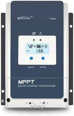 EPEVER 50/60/80/100A MPPT Solar Charge Controller Regulator 12/24/36/48V Auto CE