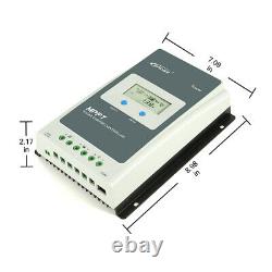 EPEVER MPPT 40A 30A 20A Solar Charge Controller 12/24V Lithium Battery With MT50