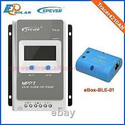 EPEVER MPPT 40A Solar Charge Controller 12V 24V Auto with bluetooth