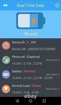 EPEVER MPPT 40A Solar Charge Controller 12V 24V Auto with bluetooth