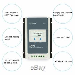 EPEVER Tracer 3210AN 30A MPPT Solar Charge Controller 12/24V EPsolar + MT50
