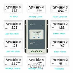 EPEVER Tracer4210AN 40A MPPT Solar Panel Charge Battery Controller Regulator