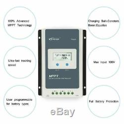 EPEVER Tracer4210AN 40A MPPT Solar Panel Charge Battery Controller Regulator