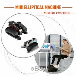 Electric Desk Elliptical Built in Display Monitor, Quiet & Compact Professional