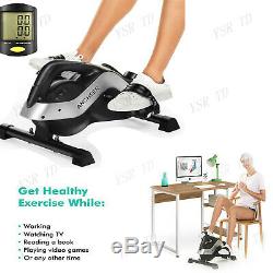 Electric Desk Elliptical Built in Display Monitor, Quiet & Compact Professional