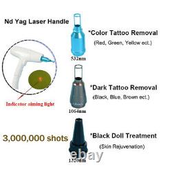 Elight IPL ND YAG laser tattoo removal skin rejuvenation hair removal machine