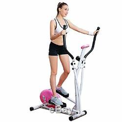 Elliptical Fitness Trainer Workout Gym Bike Cardio Exercise Machine