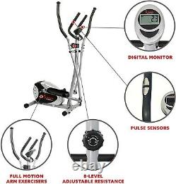 Elliptical Machine Cross Trainer with8 Levels of Resistance- Delivered 2-4 days