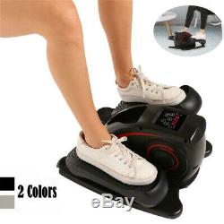 Elliptical Trainer Seated Under-Desk Exercise Bike Built-in Display Monitor NEW`