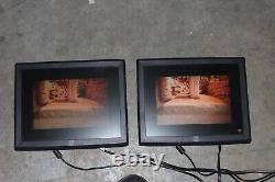 Elo TouchSystems ET1515L LCD Touch Screen Monitor Lot of 2 VGA Serial USB POS